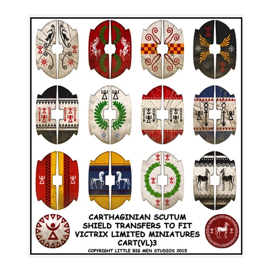 Carthaginian shield designs 3 , Victrix